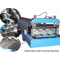 Máquina formadora de rolos de piso de metal para garagem